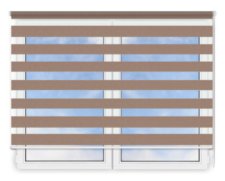 Стандартные рулонные шторы День Ночь Версаль 74 цена. Купить в «Мастерская Жалюзи»